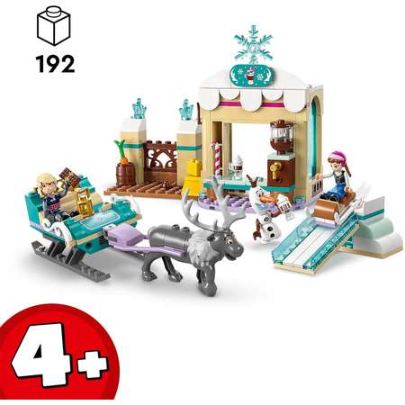 Конструктор LEGO Disney Princess Приключение Анны на санях блочный