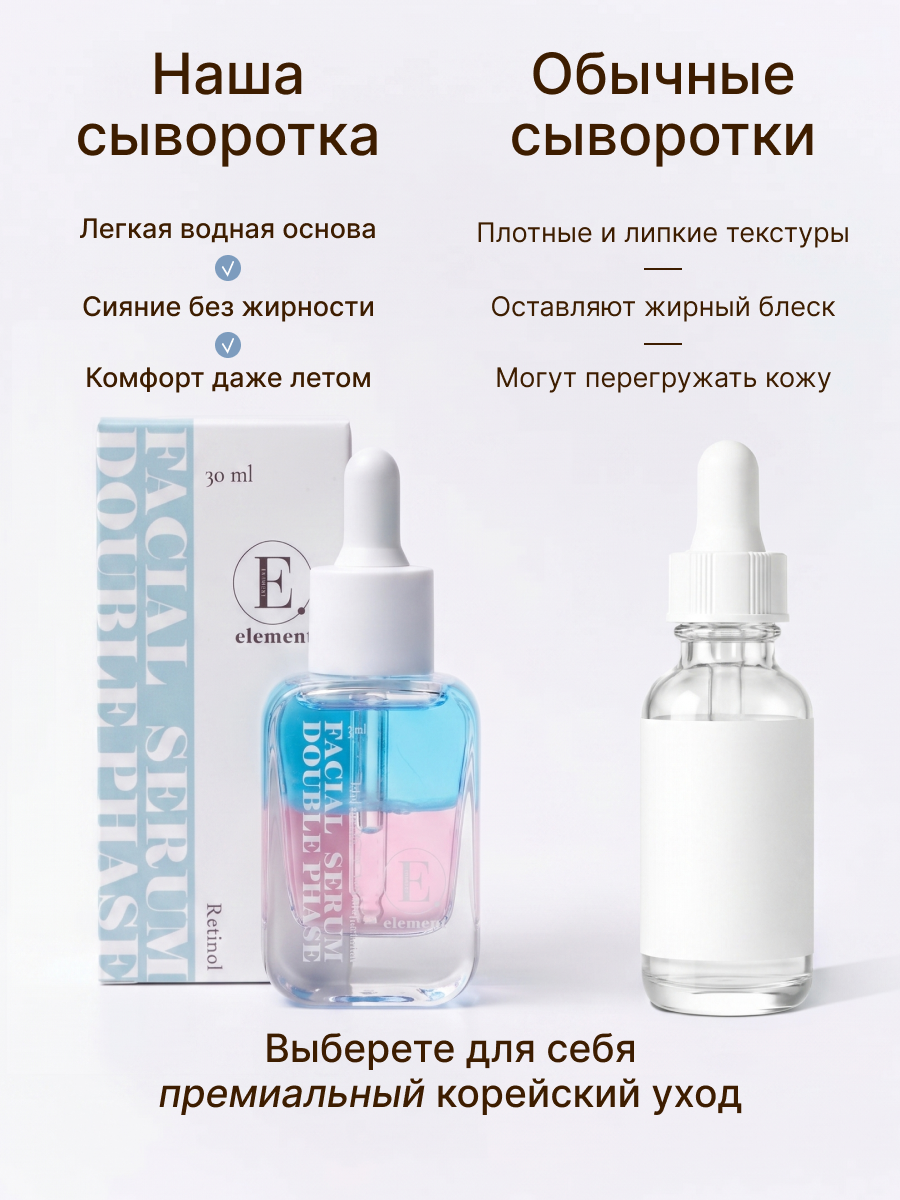 Сыворотка ELEMENT для лица 30 мл - фото 6