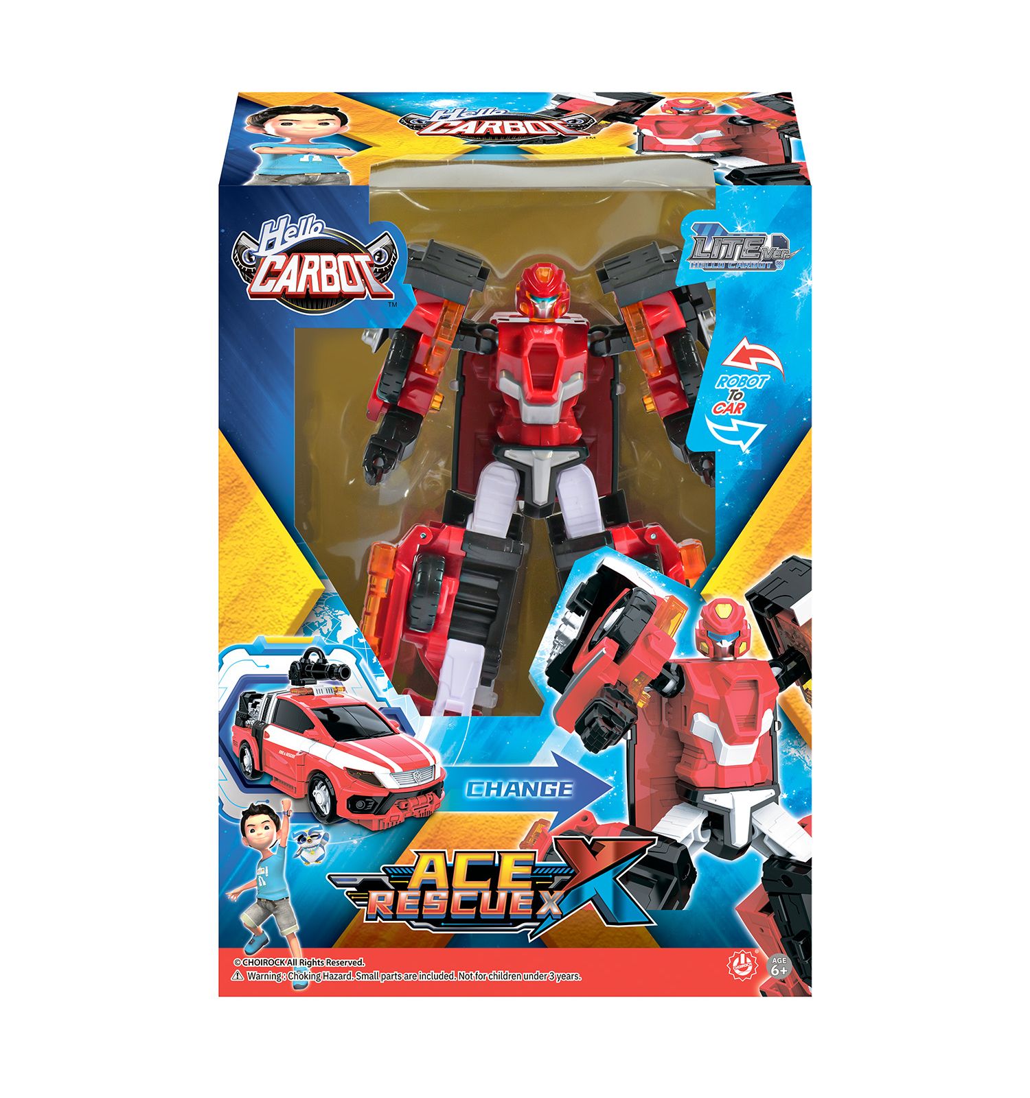 Фигурка Hello Carbot Ace Rescue X мини - фото 17