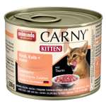 Корм влажный для котят ANIMONDA 400г Carny Kitten с индейкой телятиной и курицей консервированный