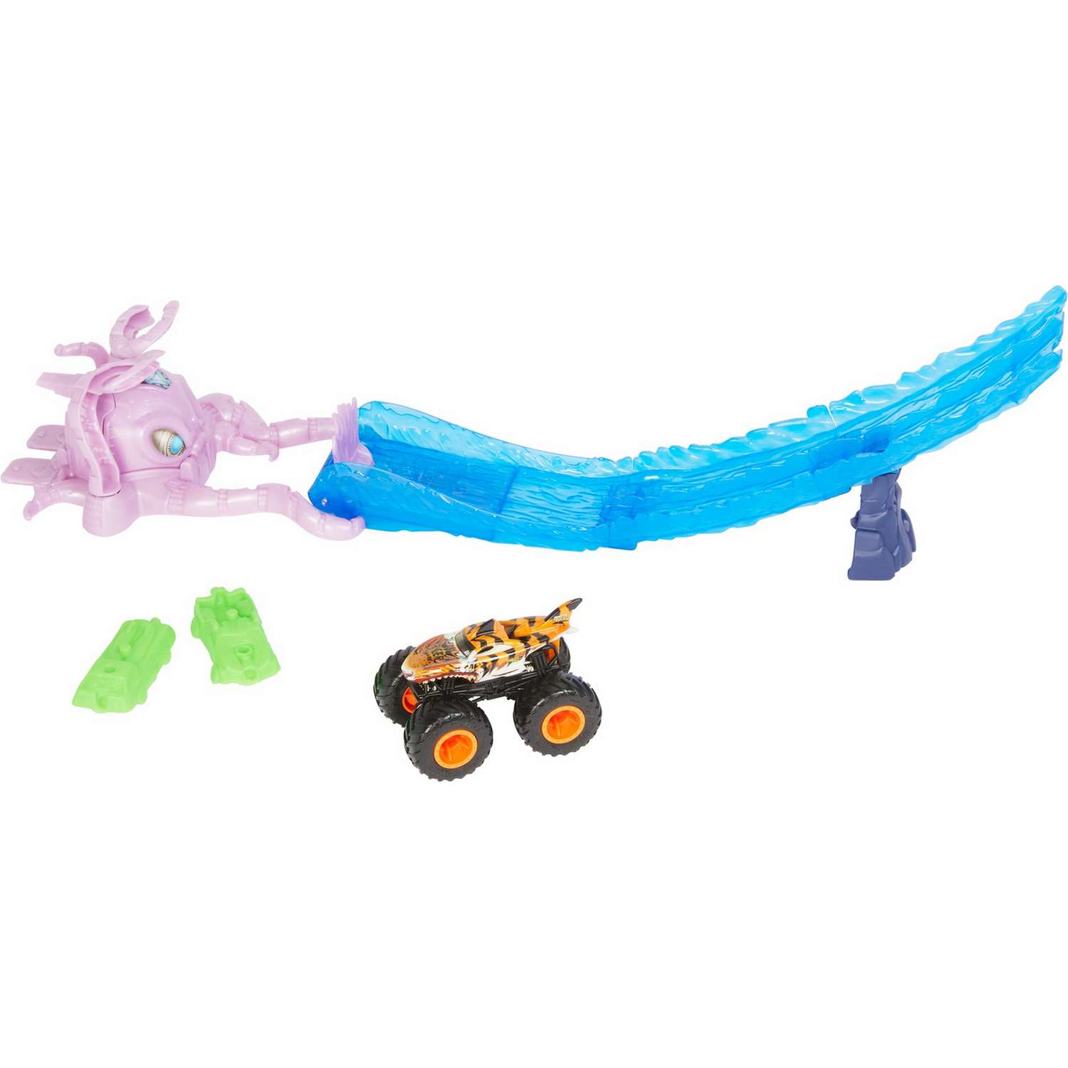 Трек Hot Wheels Прыжок на Осьминога с пусковой установкой GYL09 - фото 3