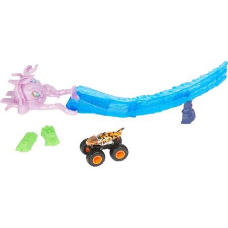 Трек Hot Wheels Прыжок на Осьминога с пусковой установкой