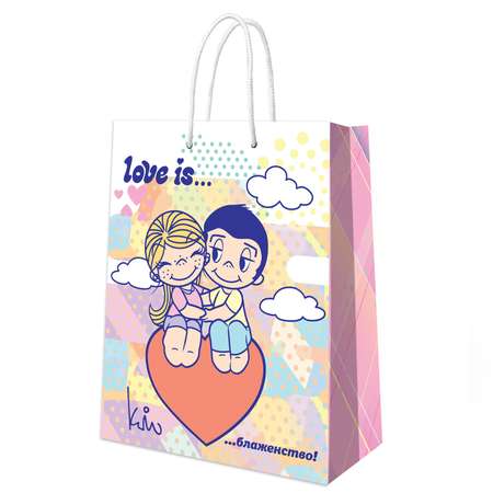 Пакет подарочный ND Play Love is 18*23см 309710