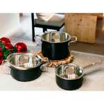 Сковорода Silampos Comfort Glass Black