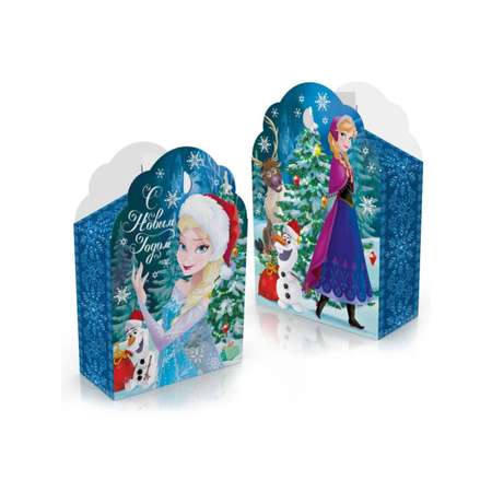 Коробка складная, новогодняя Disney \"С Новым годом\", 17 х 25 х 8 см