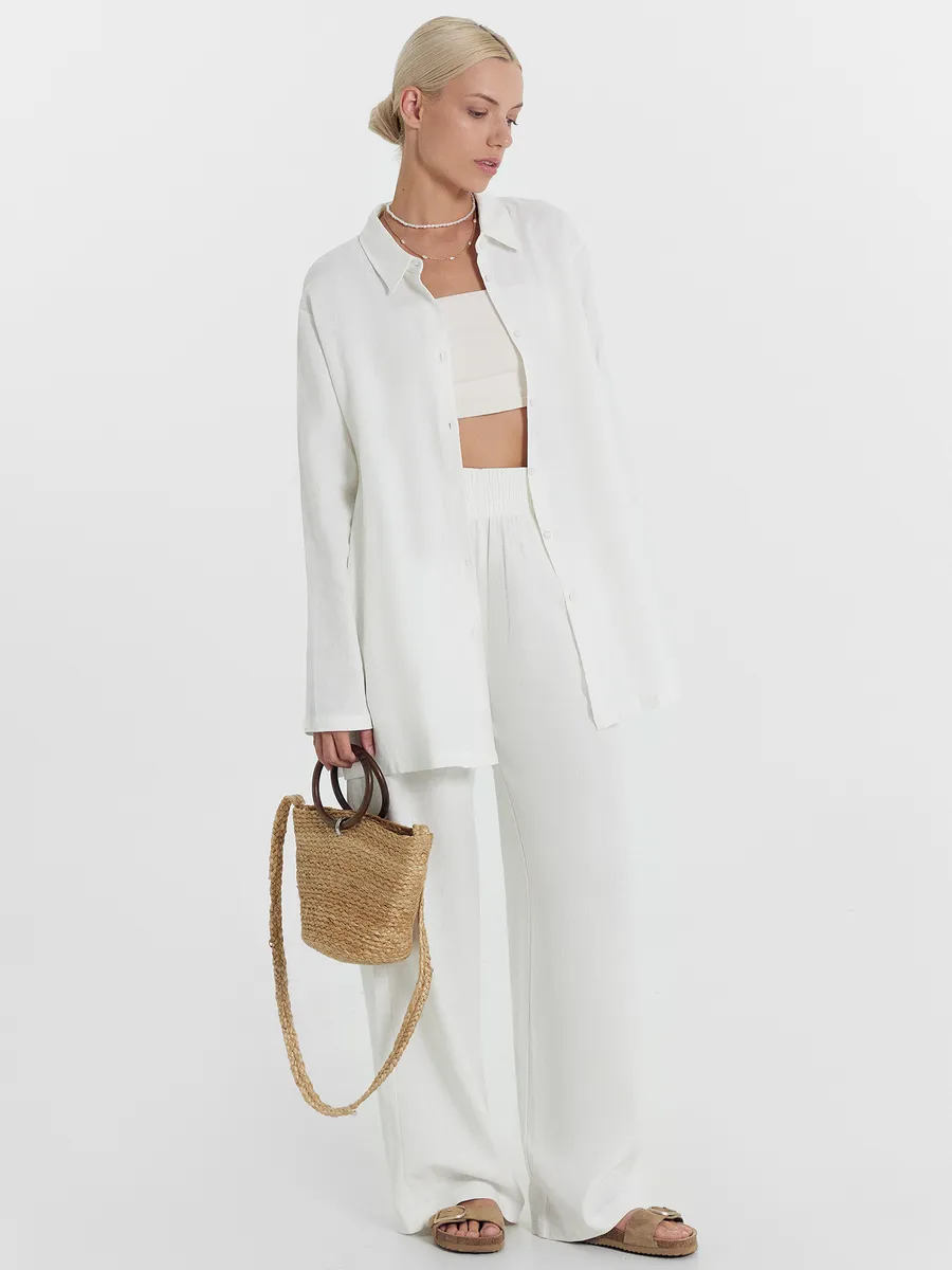 Брюки Mark Formelle (Марк Формэль) 182479/белый - фото 6