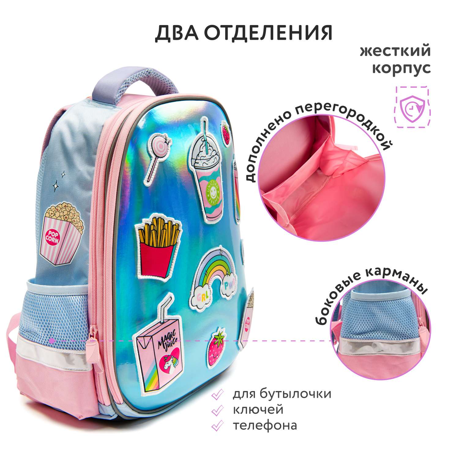 Ранец Erhaft Патчи - фото 3