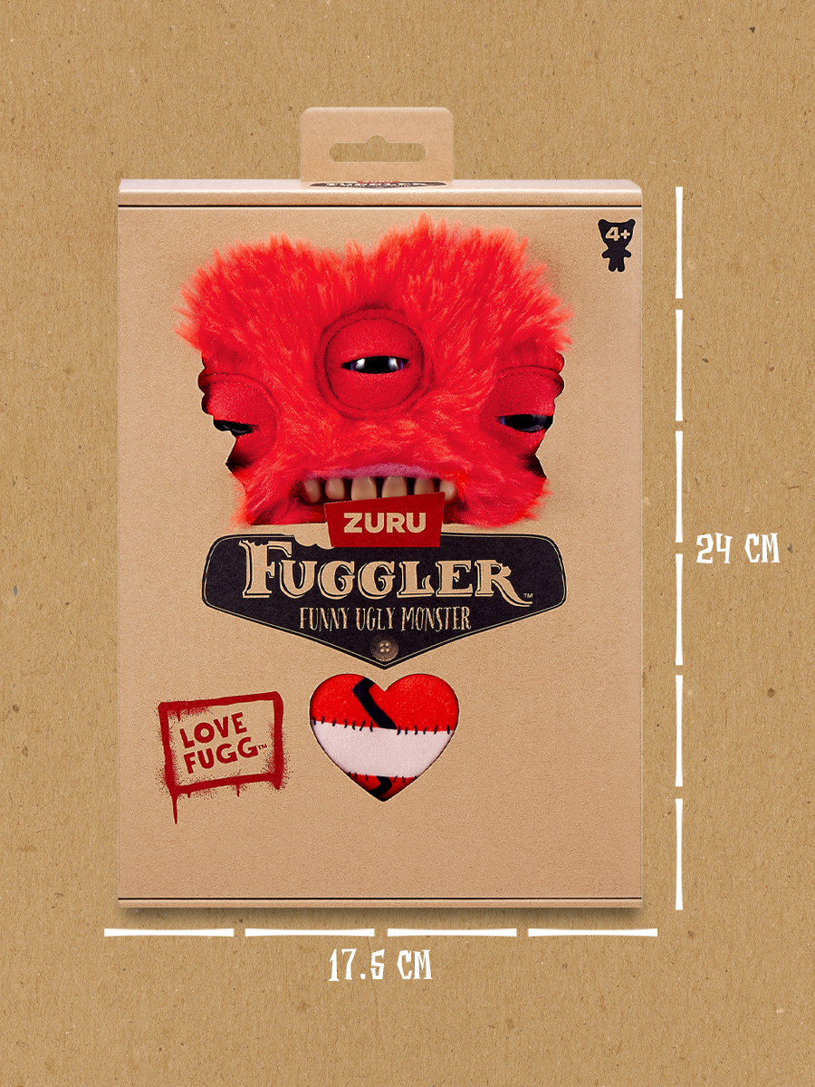 Мягкая игрушка FUGGLER Влюбленный 24 см - фото 3