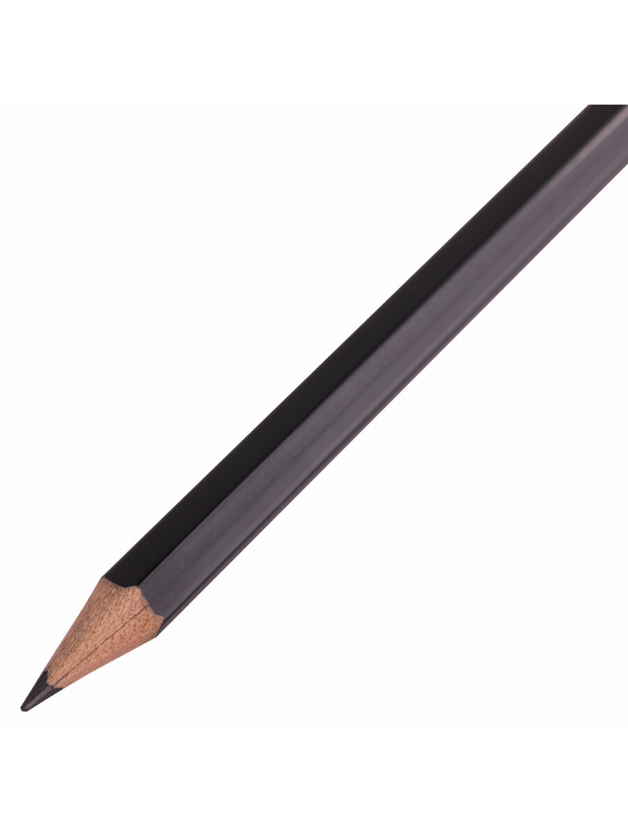 Карандаши чернографитные Brauberg 12 шт. - фото 9