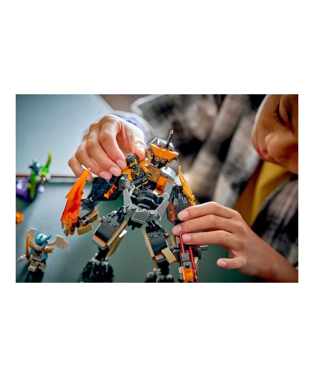 Конструктор LEGO NINJAGO Робот Коула и дракон Зейна 213 дет. - фото 9