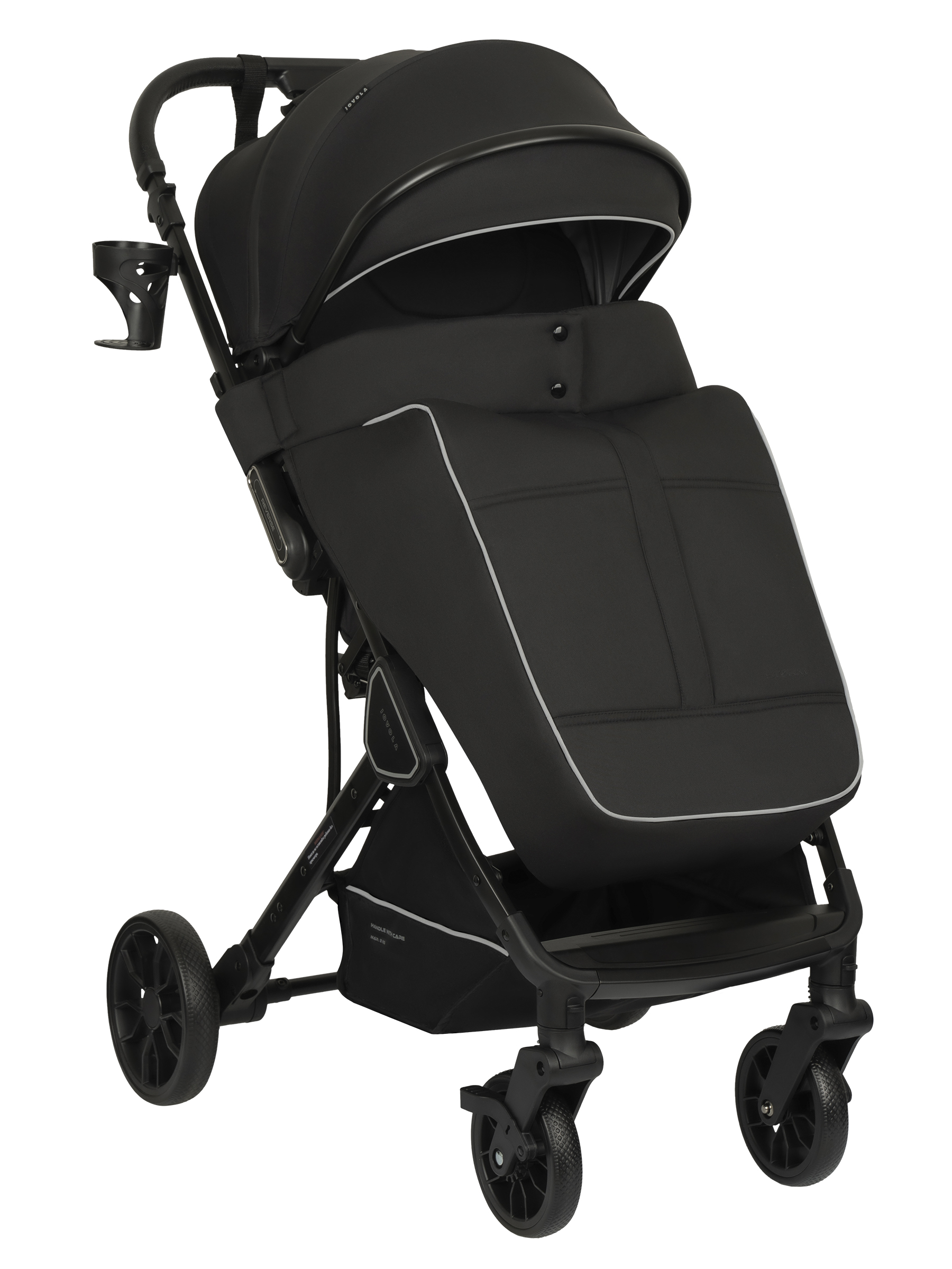 Коляска прогулочная JOVOLA Storm черный - фото 3