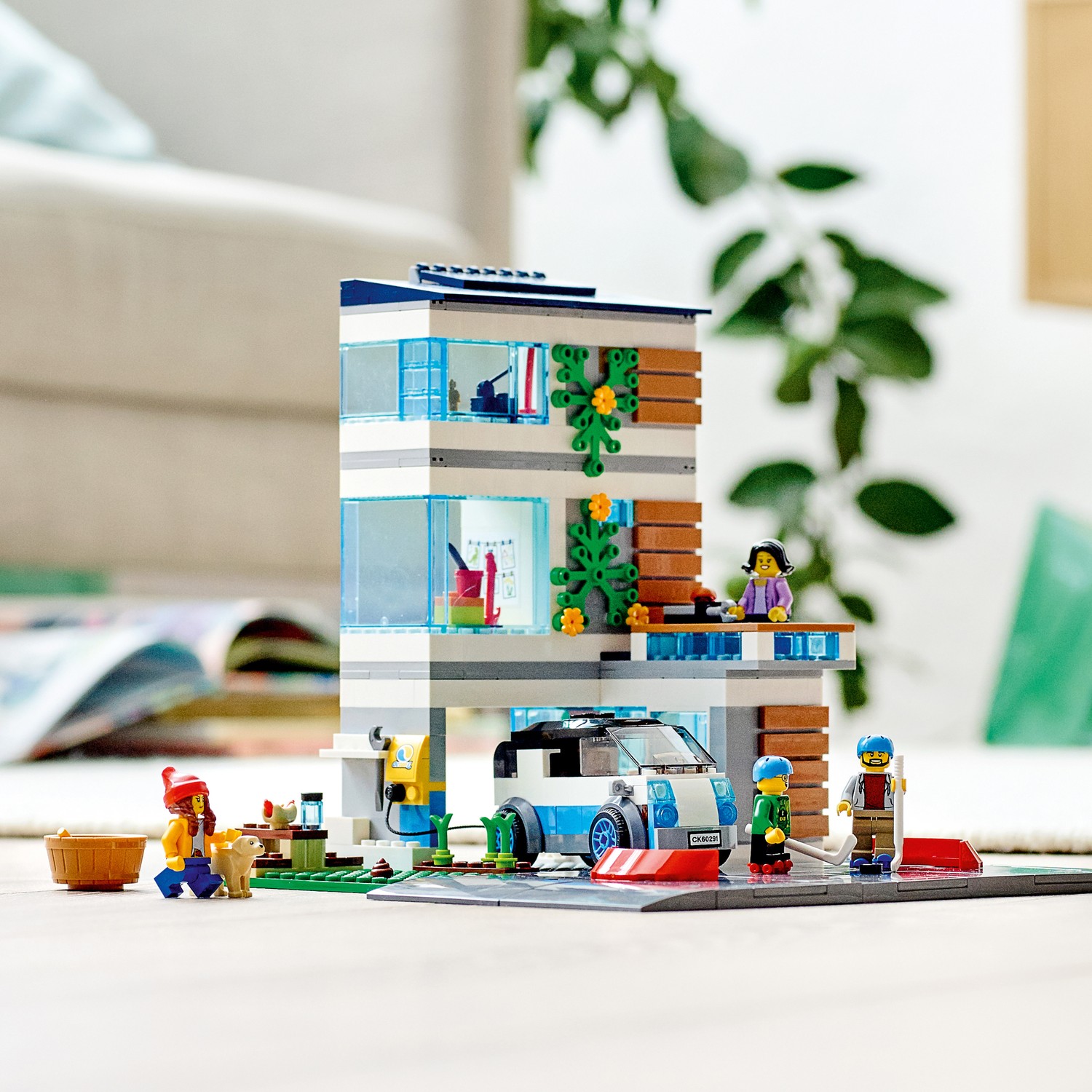 Конструктор LEGO City Современный дом для семьи - фото 8