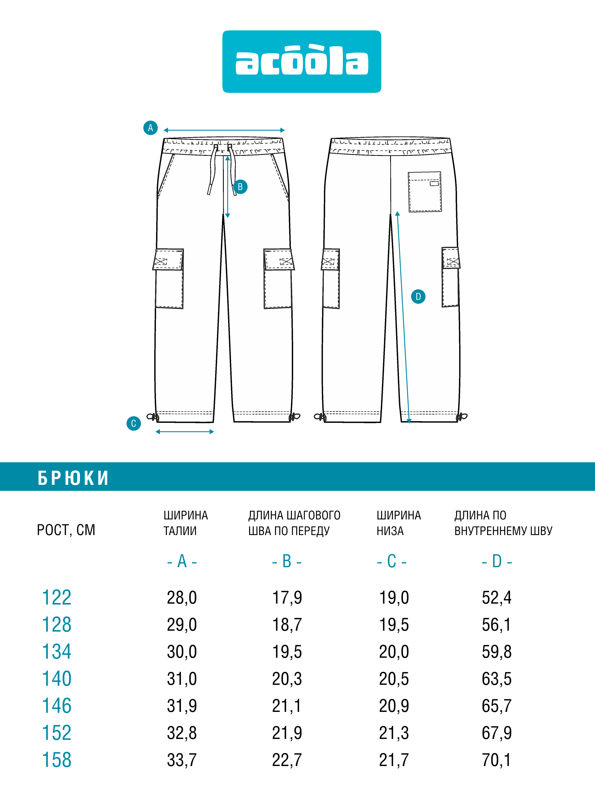 Брюки Acoola 20110460136_0095339 - фото 10
