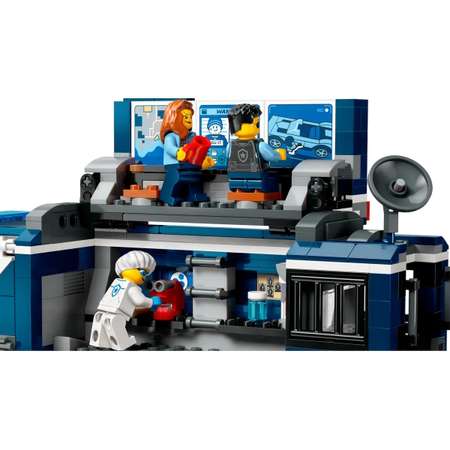 Конструктор LEGO City Police Mobile Crime Lab Truck блочный