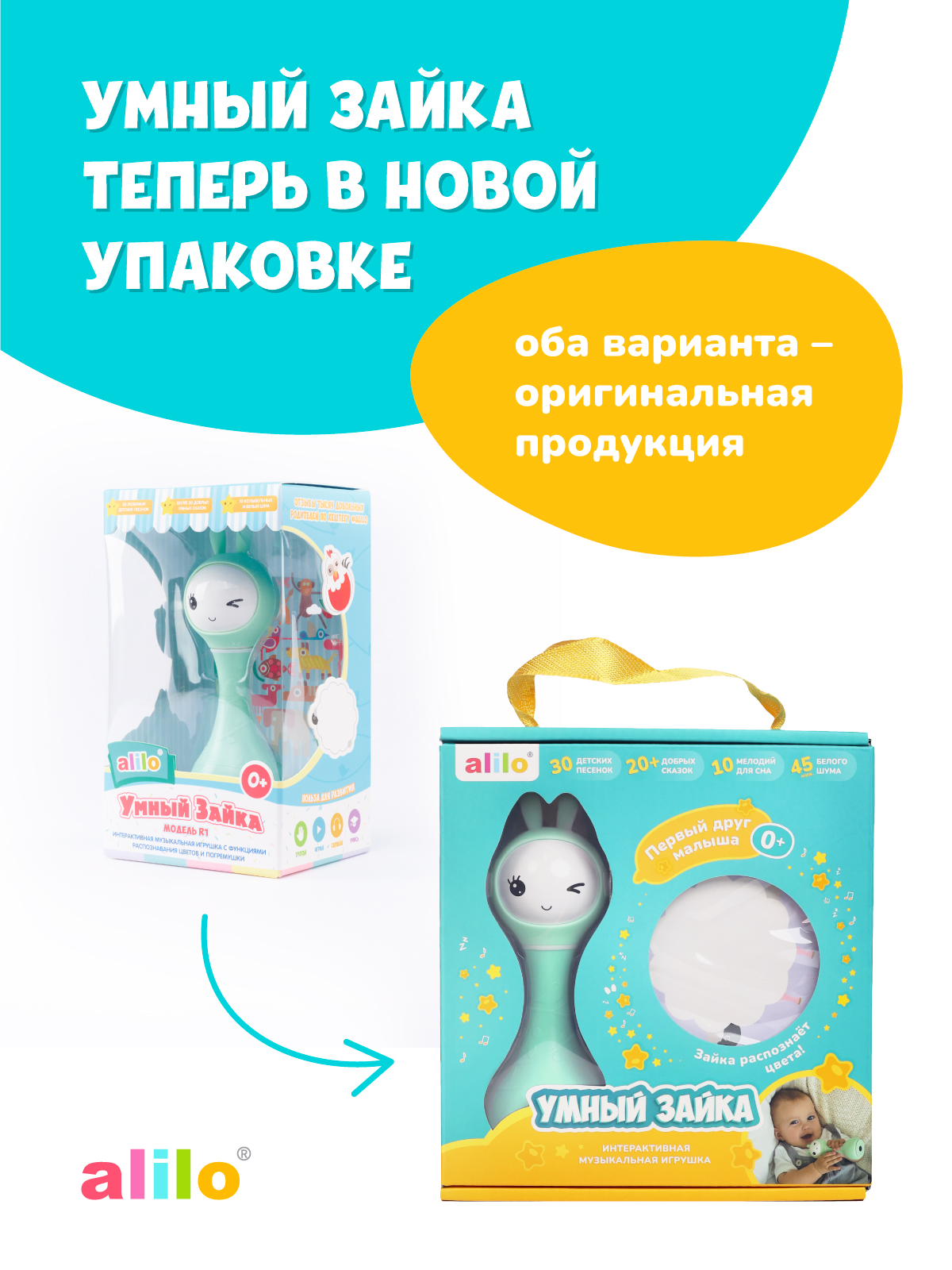 Игрушка alilo Умный зайка - фото 2