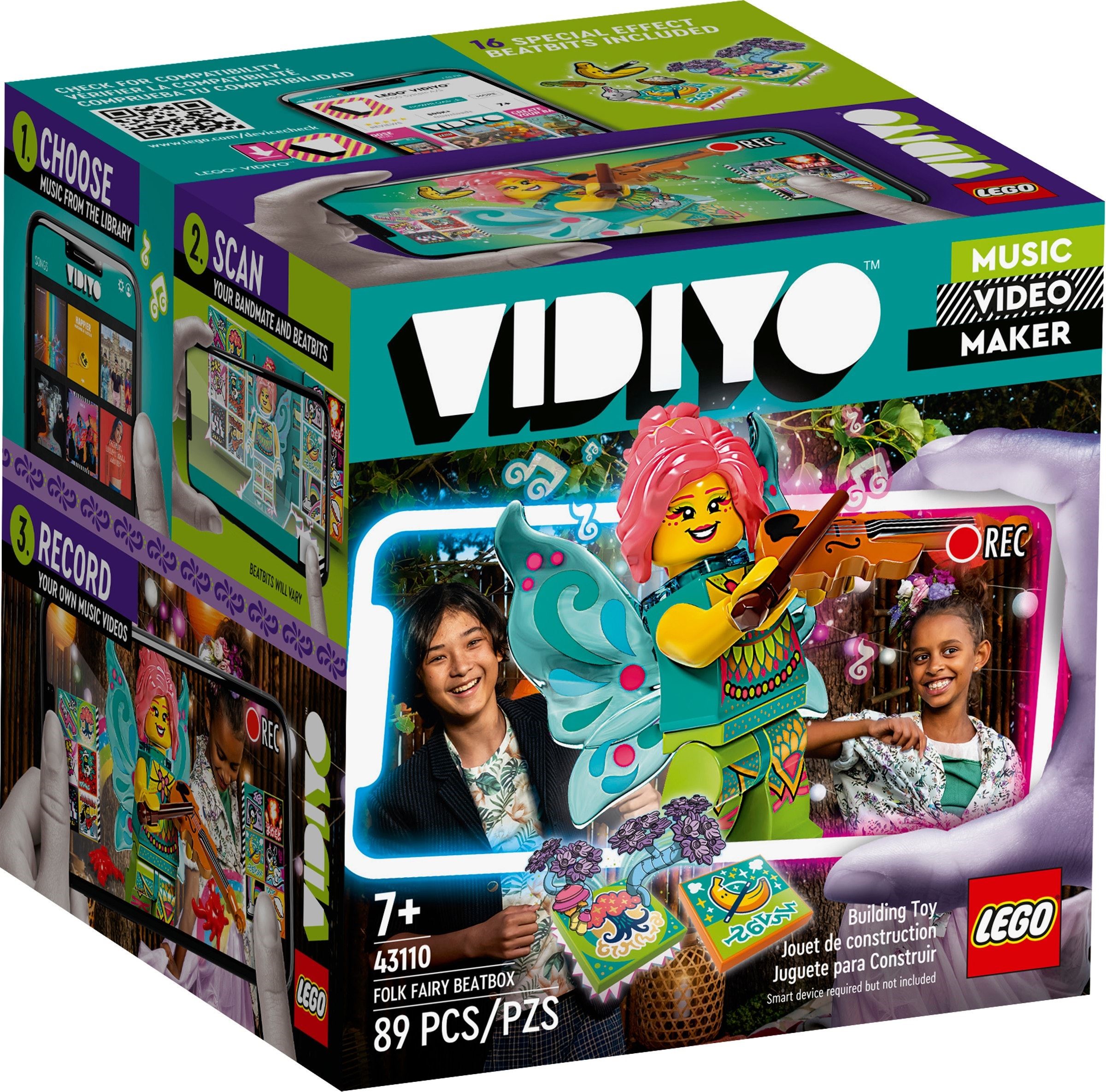 Конструктор LEGO VIDIYO 43110 89 дет. - фото 1
