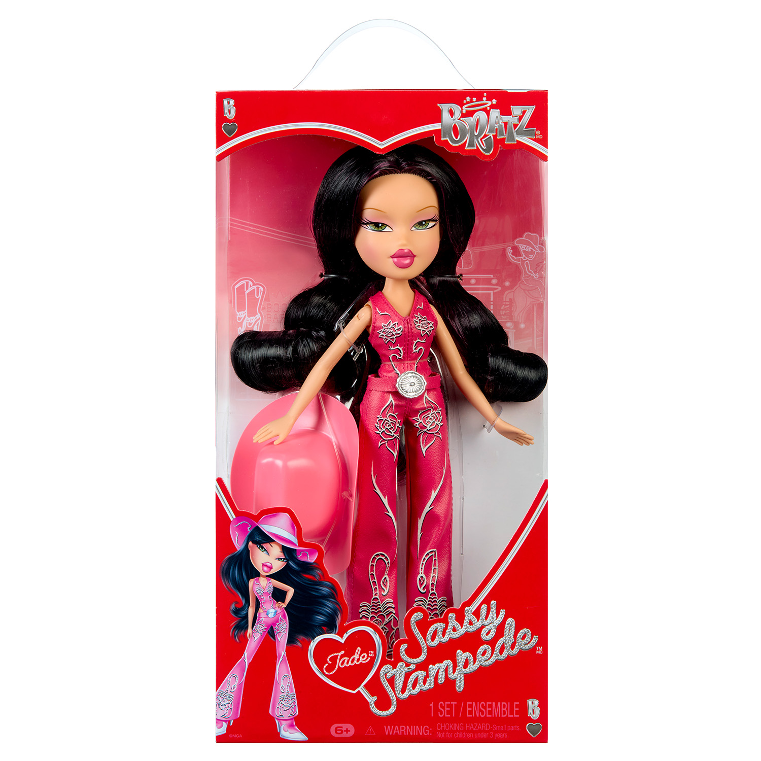 Кукла модельная Bratz Джейд Сэсси Стэмпид с акс. 74098 - фото 1