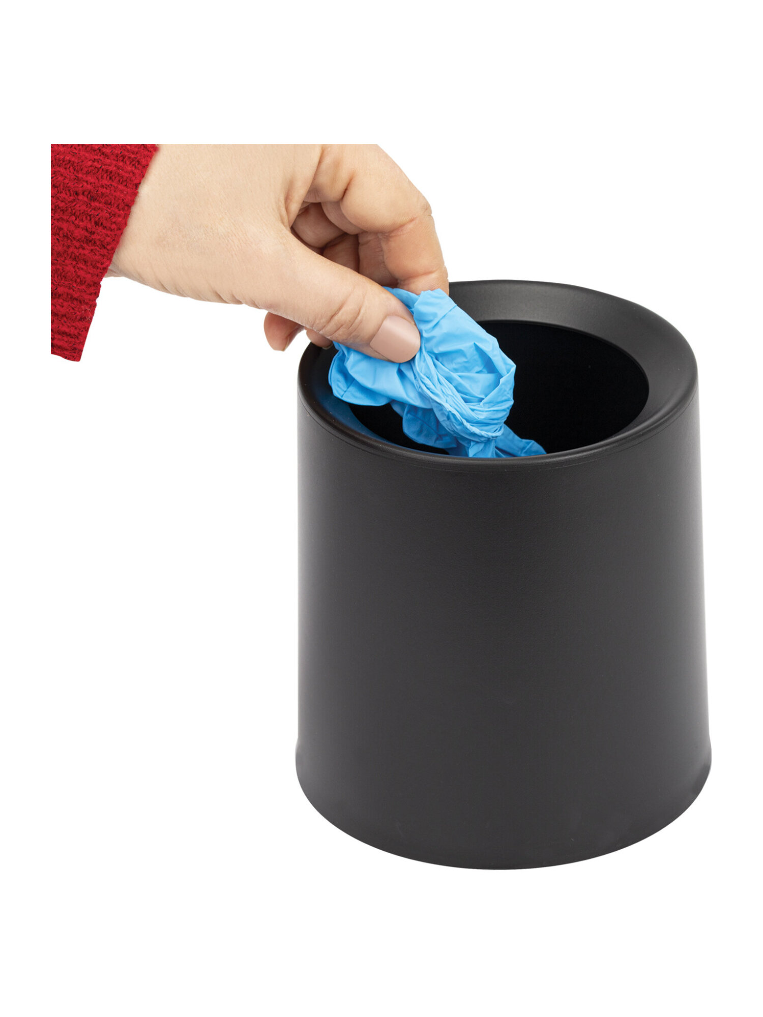 Мусорное ведро настольное BoomHouse урна для бумаги без крышки 2 л 155х130х145 мм - фото 10