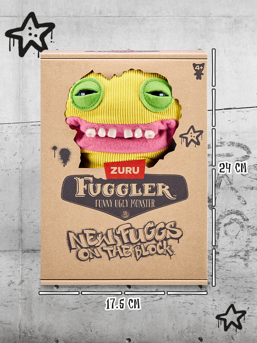 Мягкая игрушка FUGGLER Улыбашка Райли - фото 3