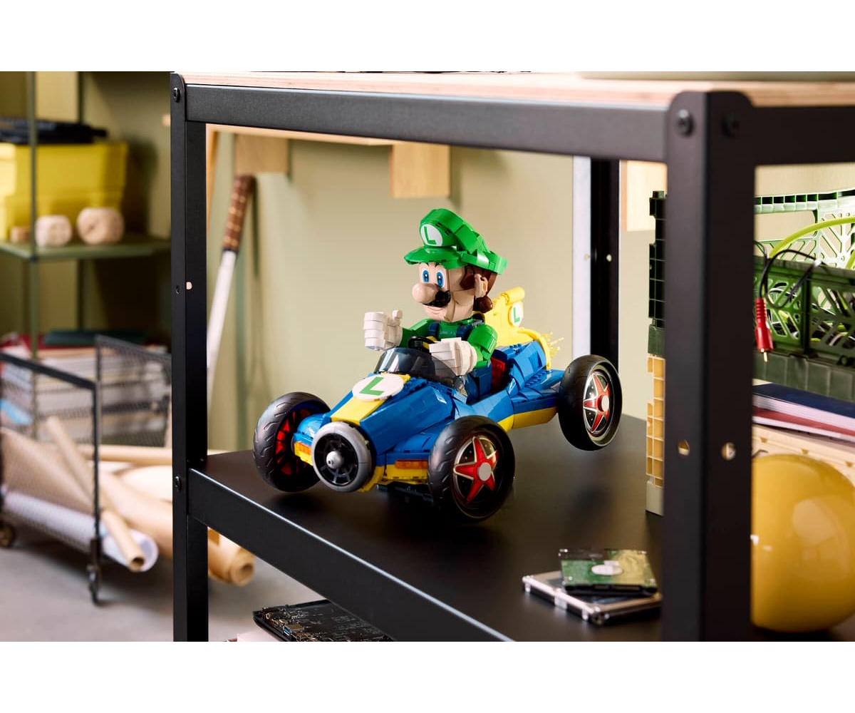Конструктор LEGO Super Mario Марио Карт Луиджи и Джи-сила 2234 дет. - фото 5