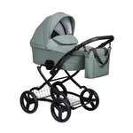 Коляска 2в1 JOVOLA Alpika Eco шалфей кожа
