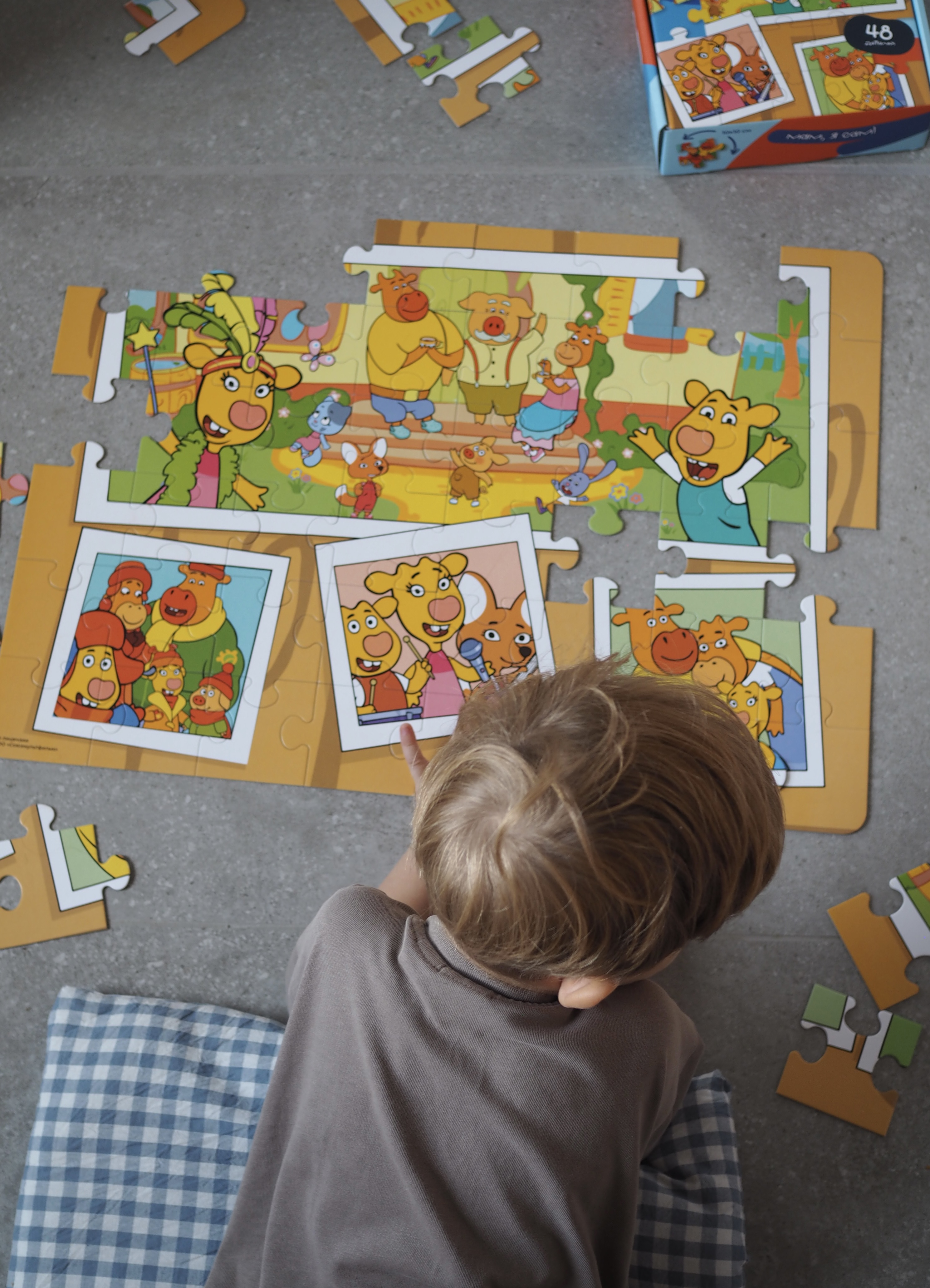 Пазл Харди Гарди Оранжевая корова классический - фото 13