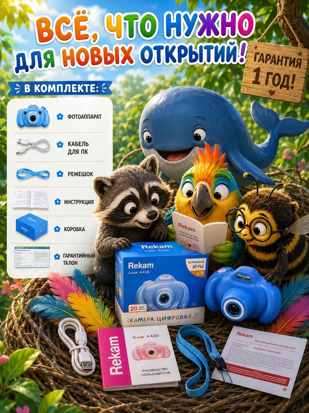 Цифровой фотоаппарат Rekam iLook - фото 4