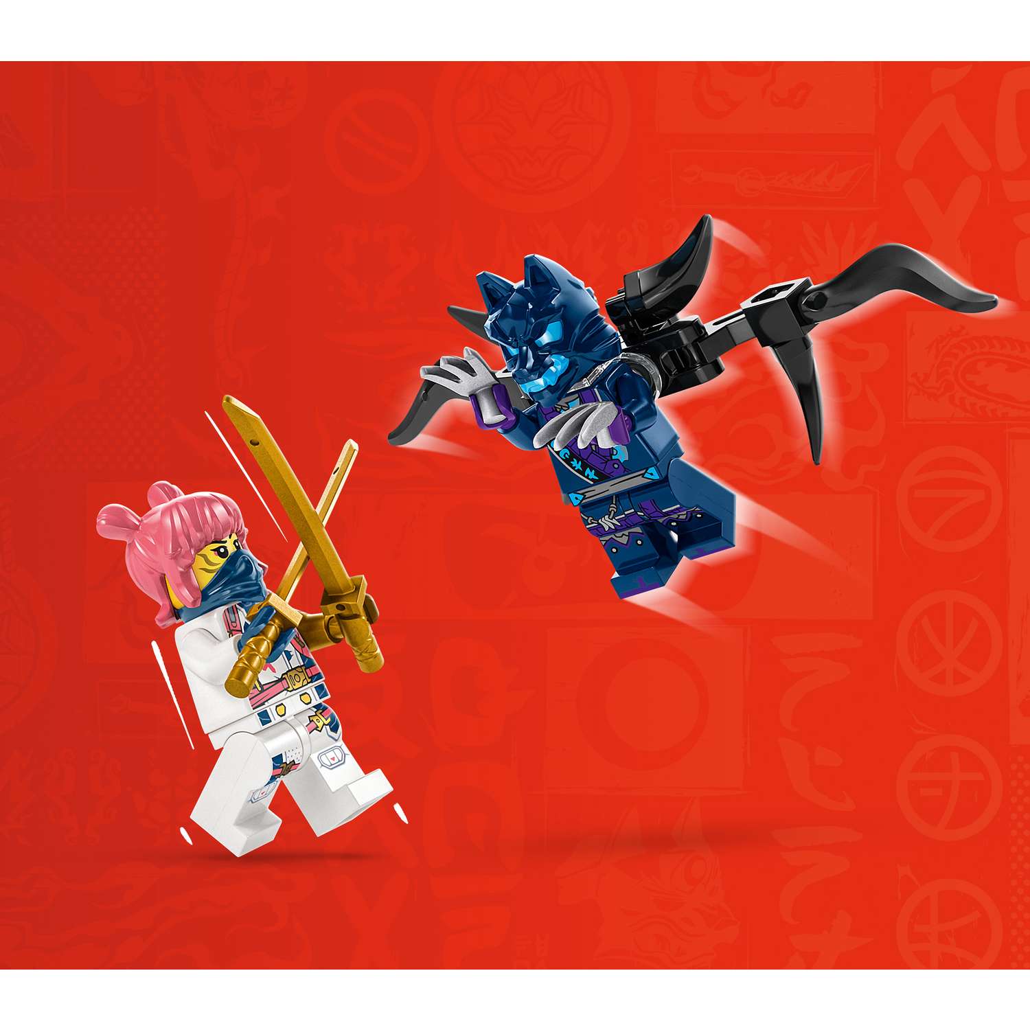 Конструктор LEGO NINJAGO Soras Elemental Tech Mech 209 дет. - фото 11