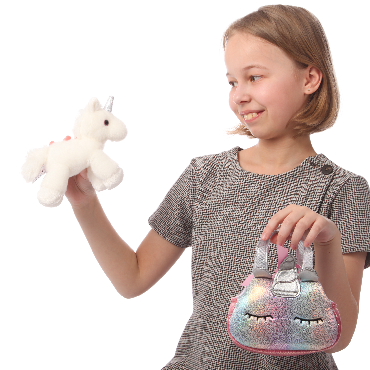 Игрушка мягкая Aurora единорог - фото 8