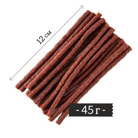 Лакомства для кошек LIGHT BITES 45г Колбаски из говядины LB018