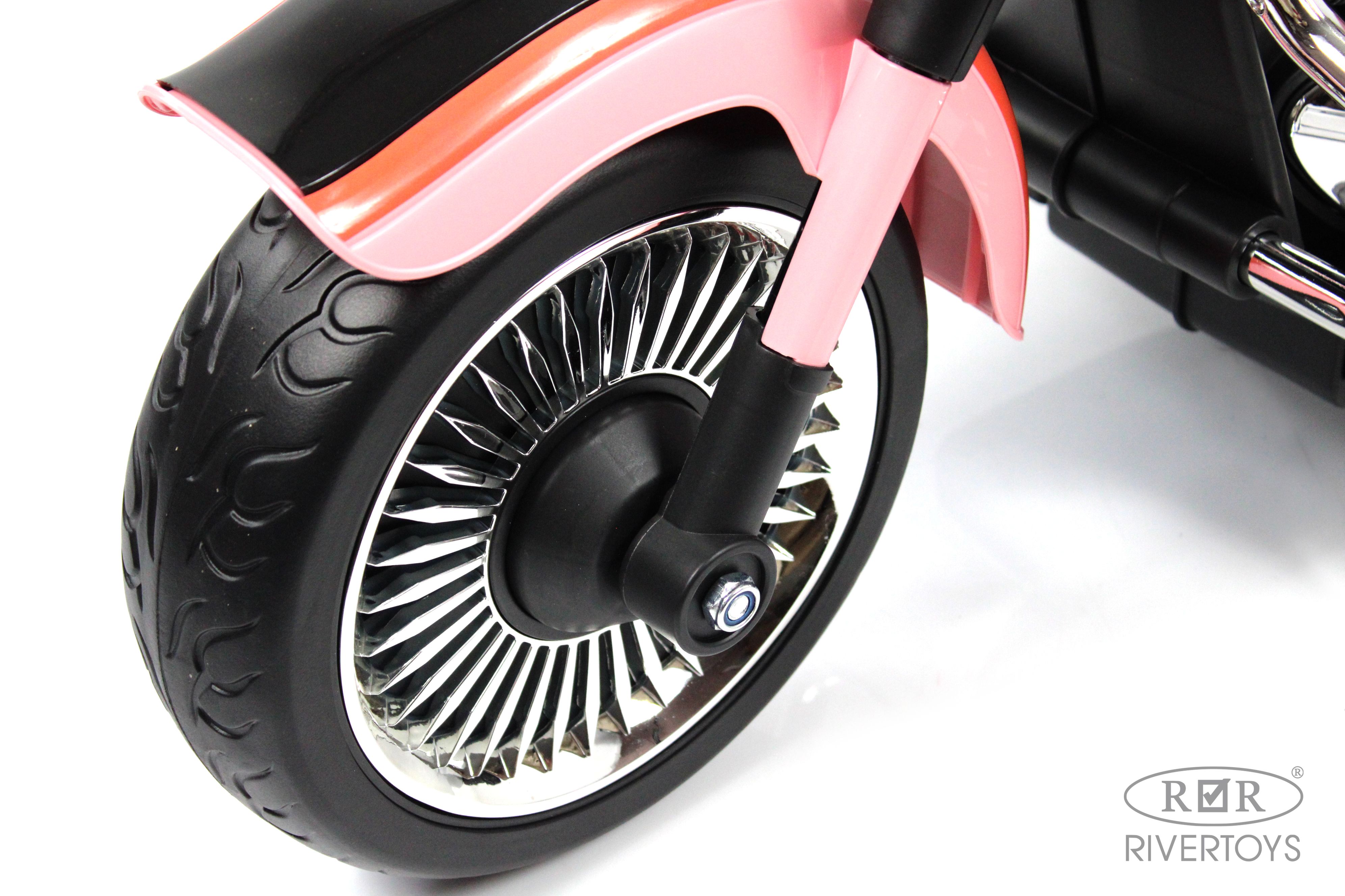 Электромобиль RIVERTOYS K003PX-PINK - фото 14
