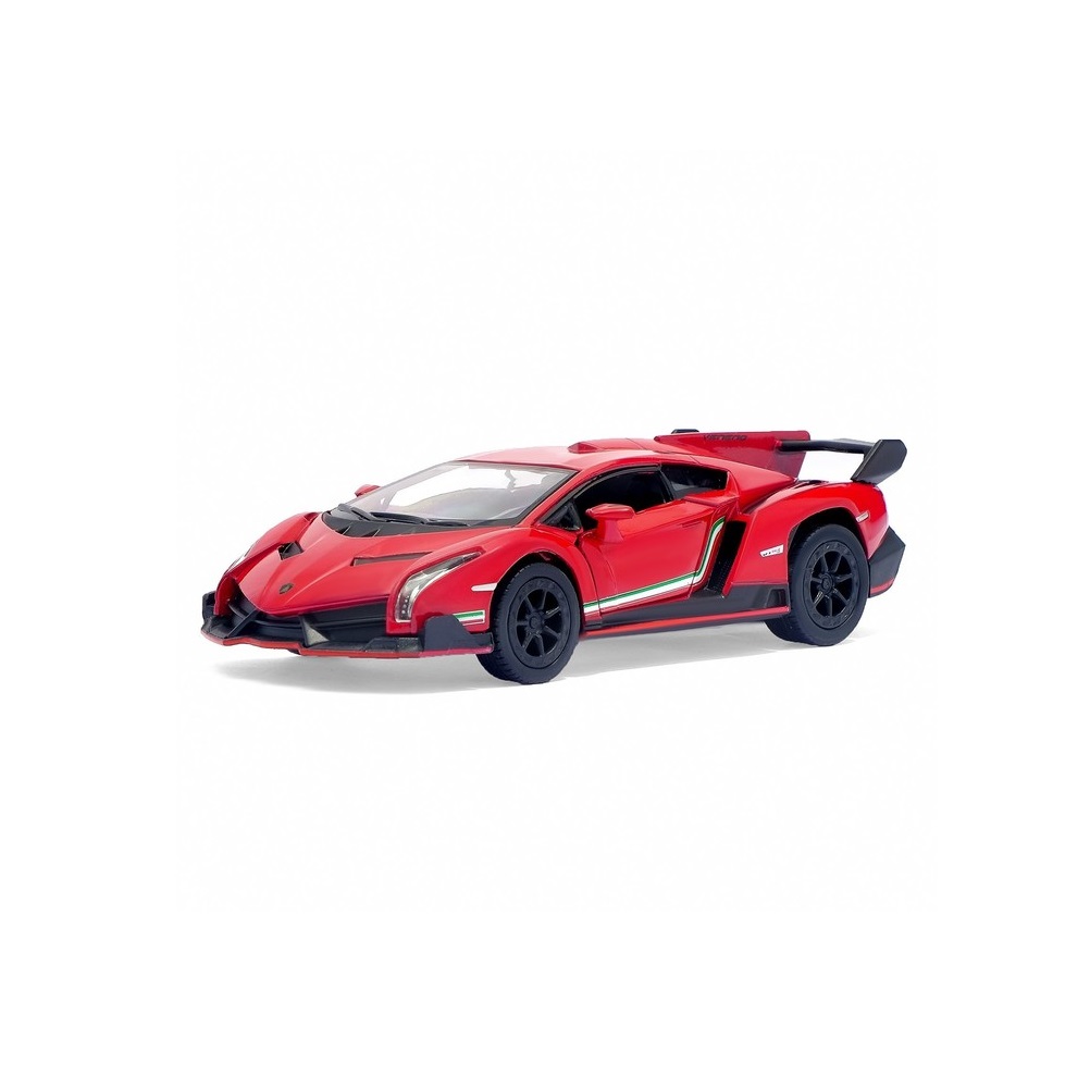 Автомобиль KINSMART Lamborghini Veneno красная 1:36 КТ5367/1 - фото 1