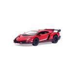 Автомобиль KINSMART Lamborghini Veneno красная 1:36