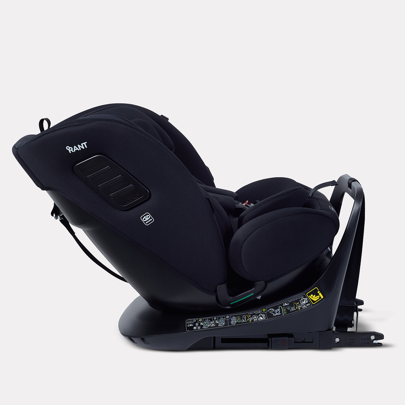 Автокресло Rant Skyline isofix Isofix 0+/1/2/3 (0-36 кг) черный - фото 4