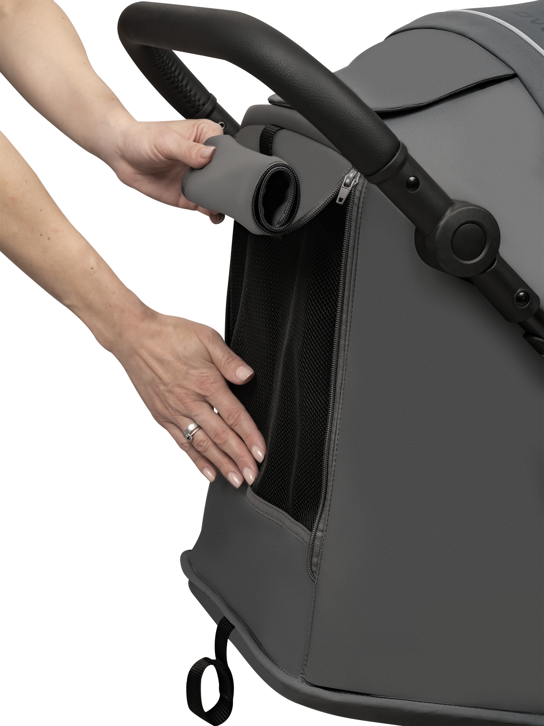 Коляска прогулочная JOVOLA Selena Air new темно-серый - фото 18