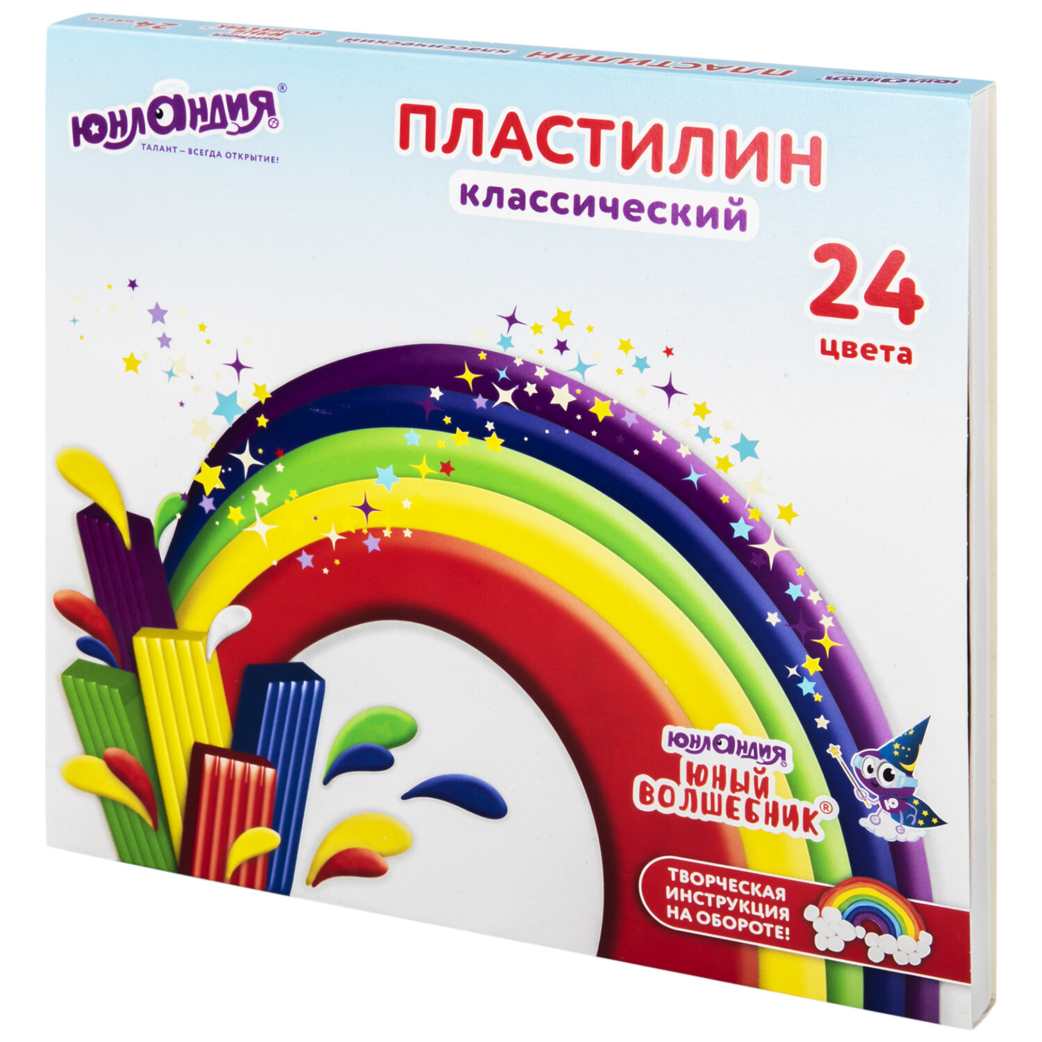 Пластилин Юнландия 24 цв. - фото 10