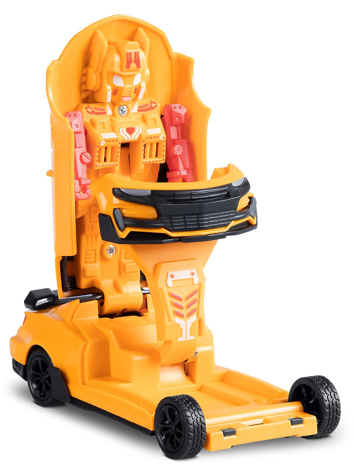 Фигурка AUTODRIVE Робот трансформер Желтый - фото 14