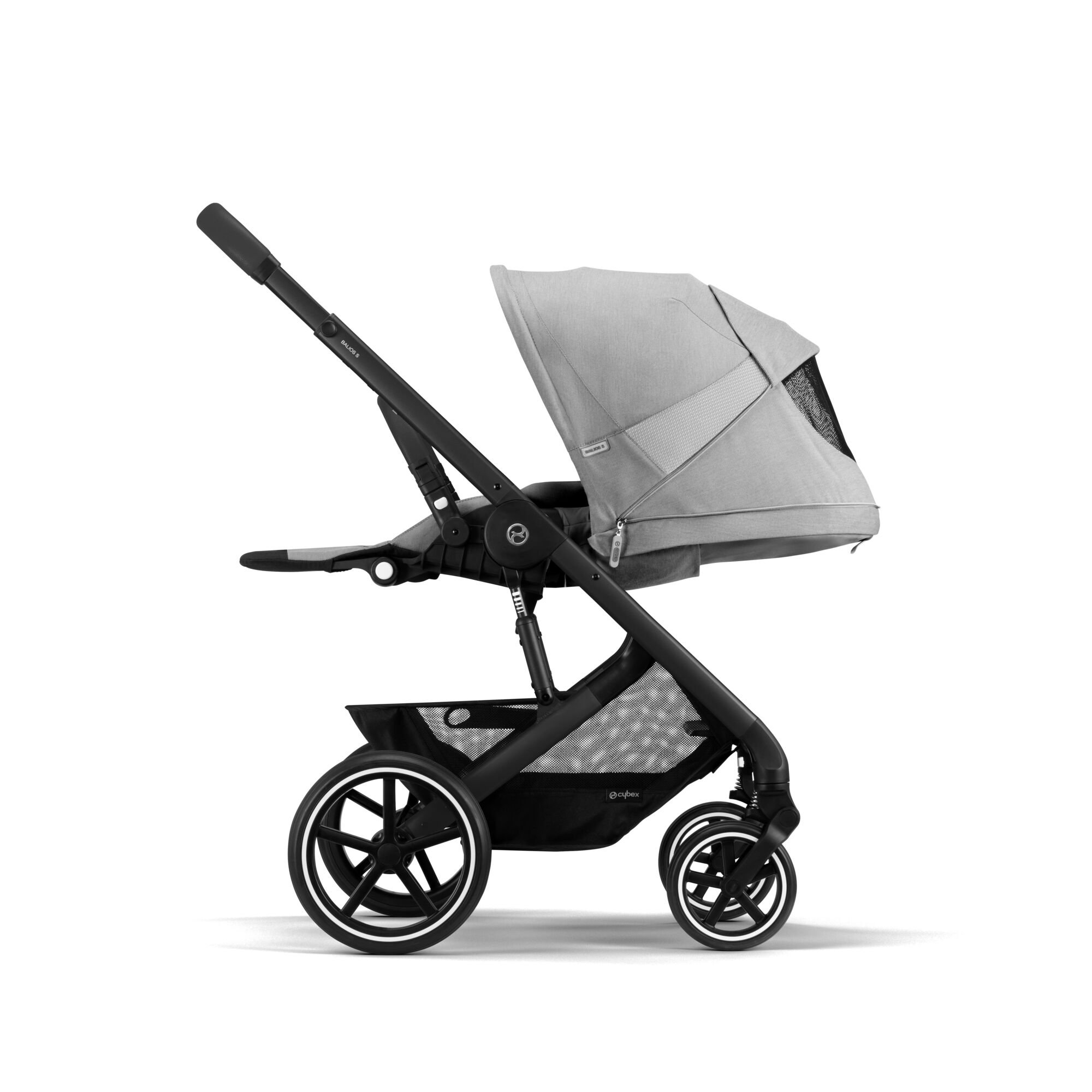 Коляска 3в1 Cybex Balios S Lux Lava Grey - фото 7
