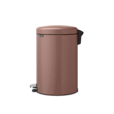 Бак мусорный Brabantia NewIcon с педалью светло-коричневый 20л 234026