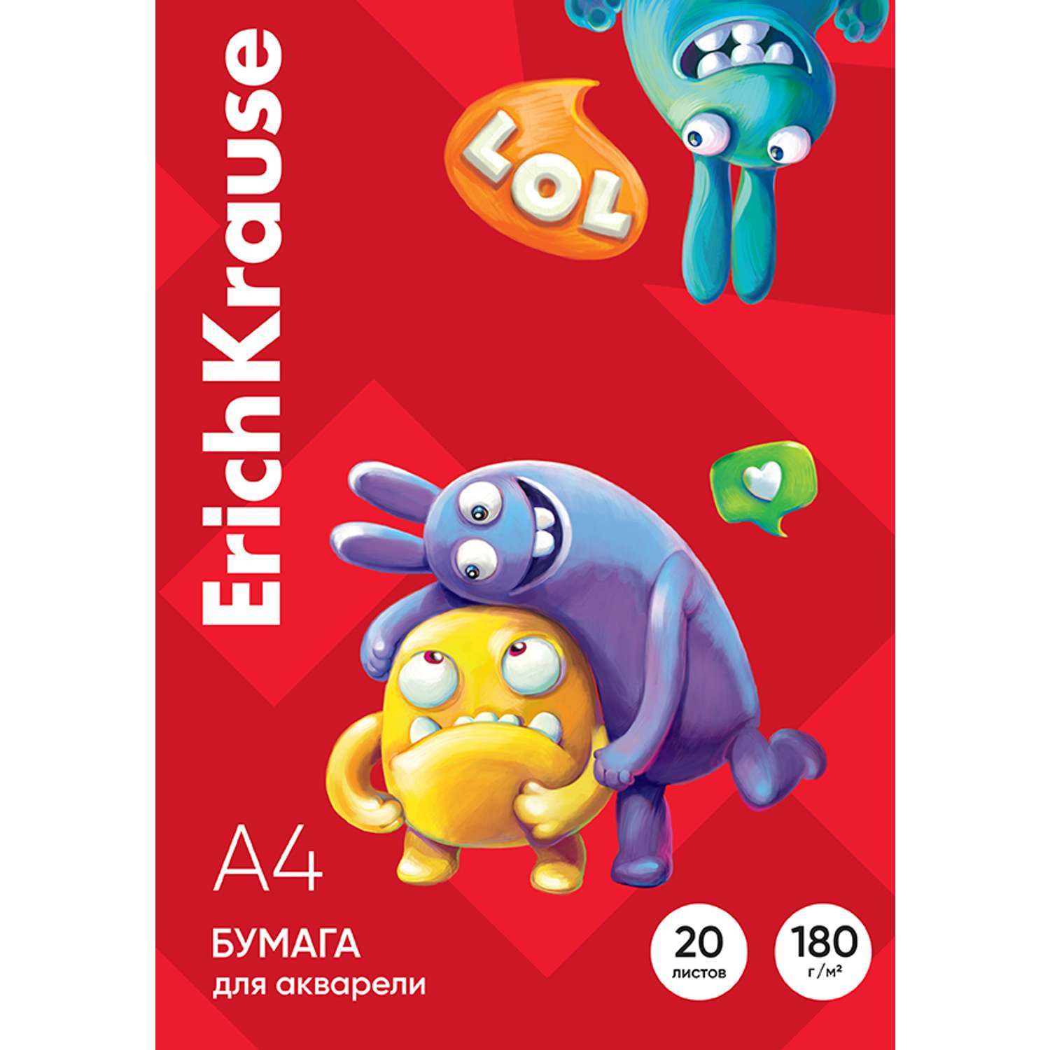 Художественная бумага ErichKrause для акварели 20 лист. - фото 3