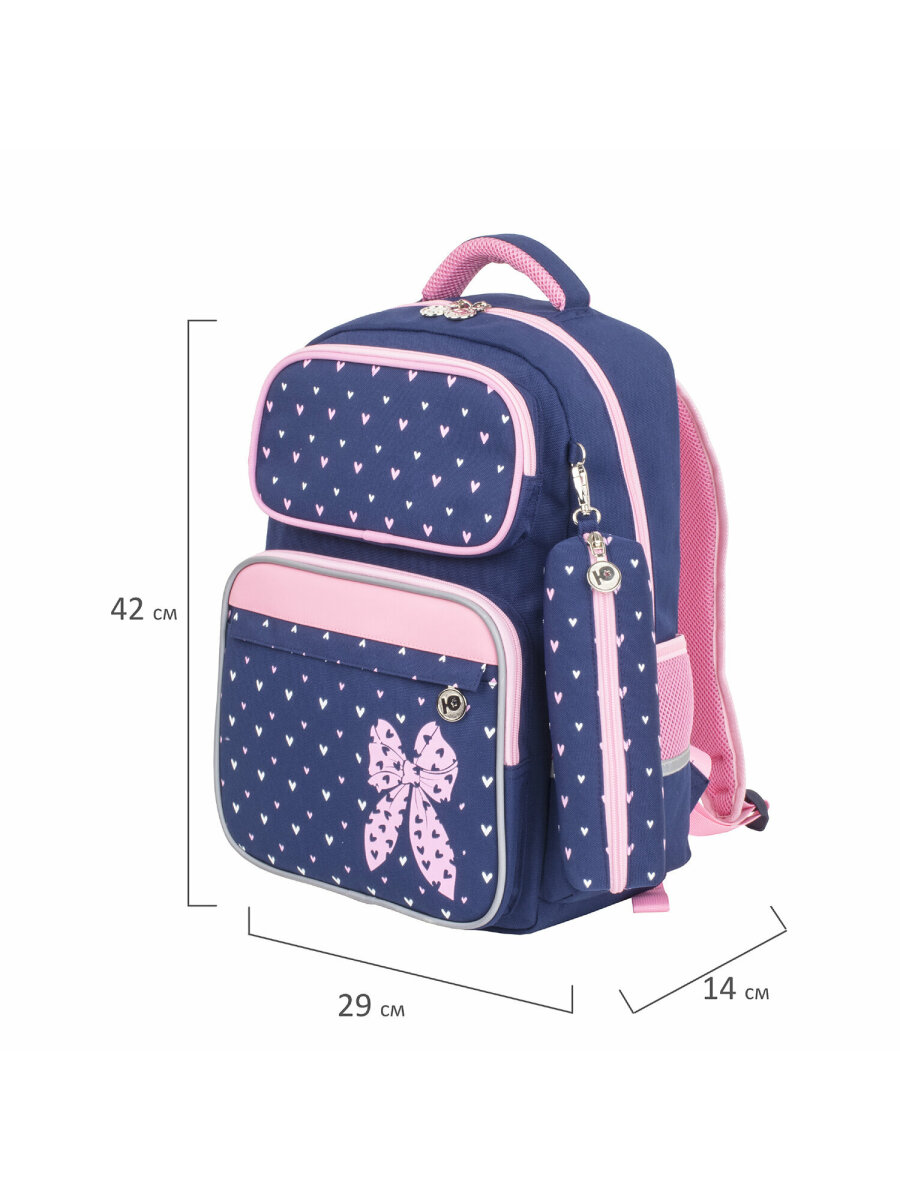 Рюкзак Юнландия Pink bow - фото 8