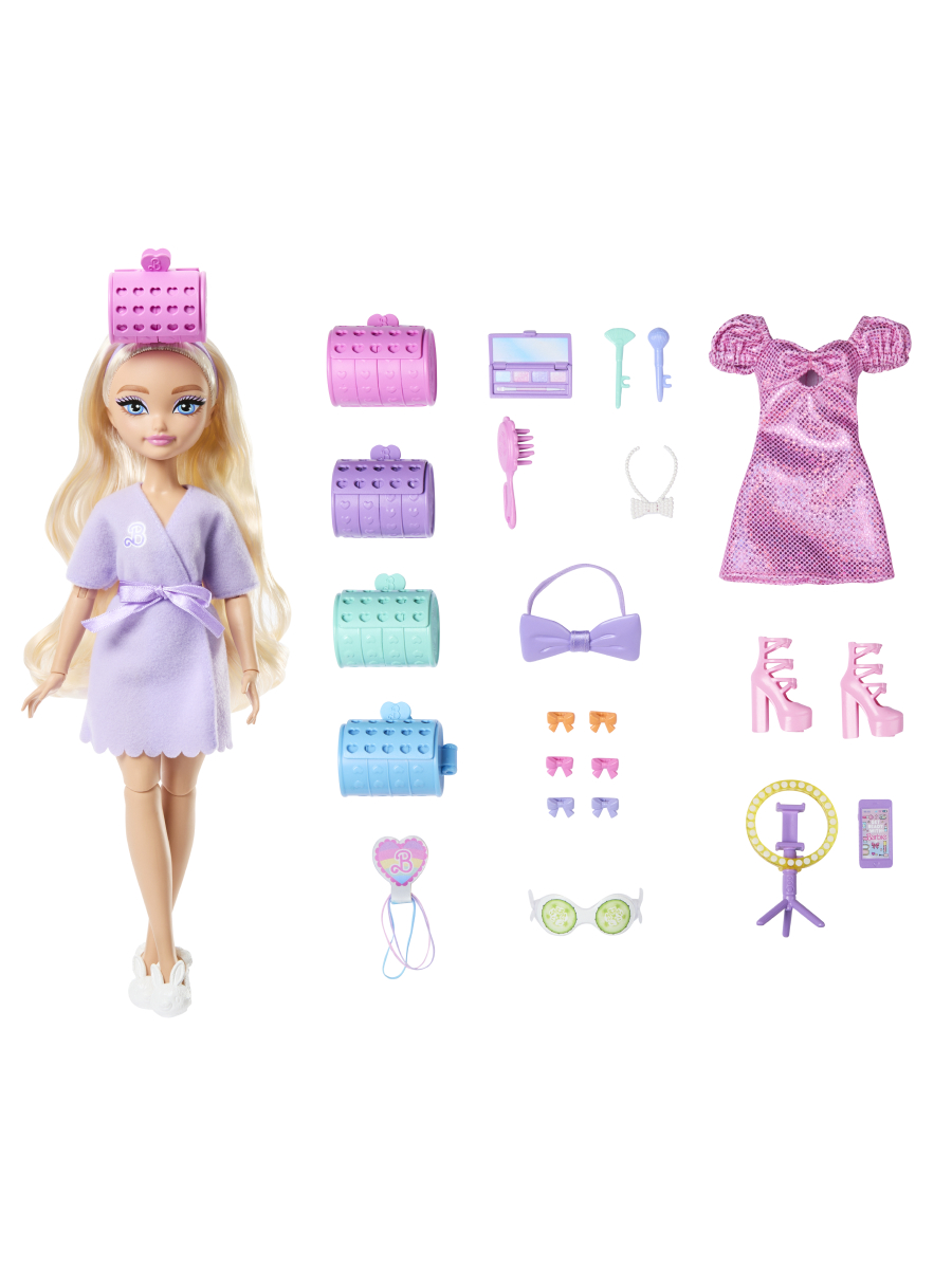Кукла модельная Barbie Dream Besties Малибу Собирайся со мной! высота 29 см JGG38/JGG37 - фото 5