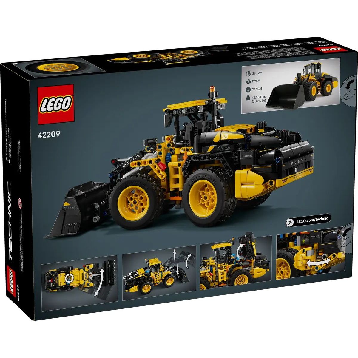 Конструктор LEGO Technic Электрический погрузчик 973 дет. - фото 8
