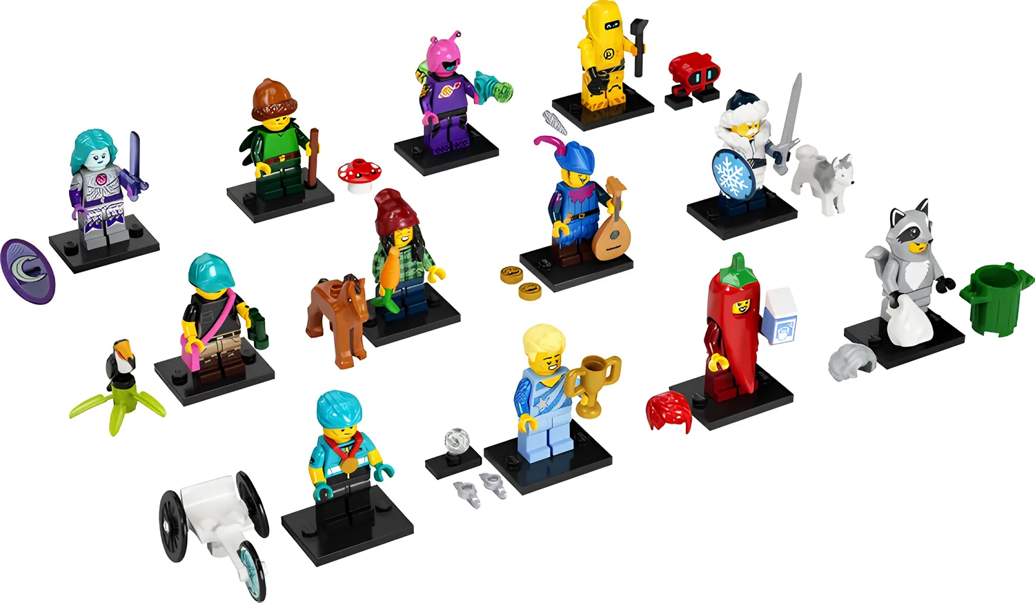 Фигурка LEGO Minifigures 71032 коллекция - фото 1