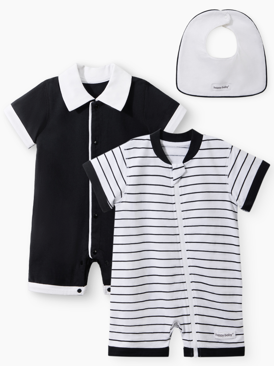 Комплект Happy Baby 90156-0_black&white - фото 5