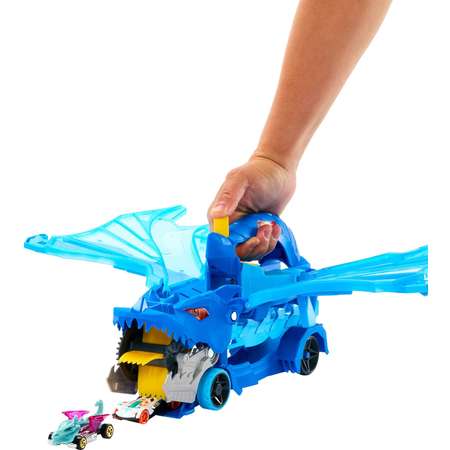 Автовоз Hot Wheels Дракон-перевозчик
