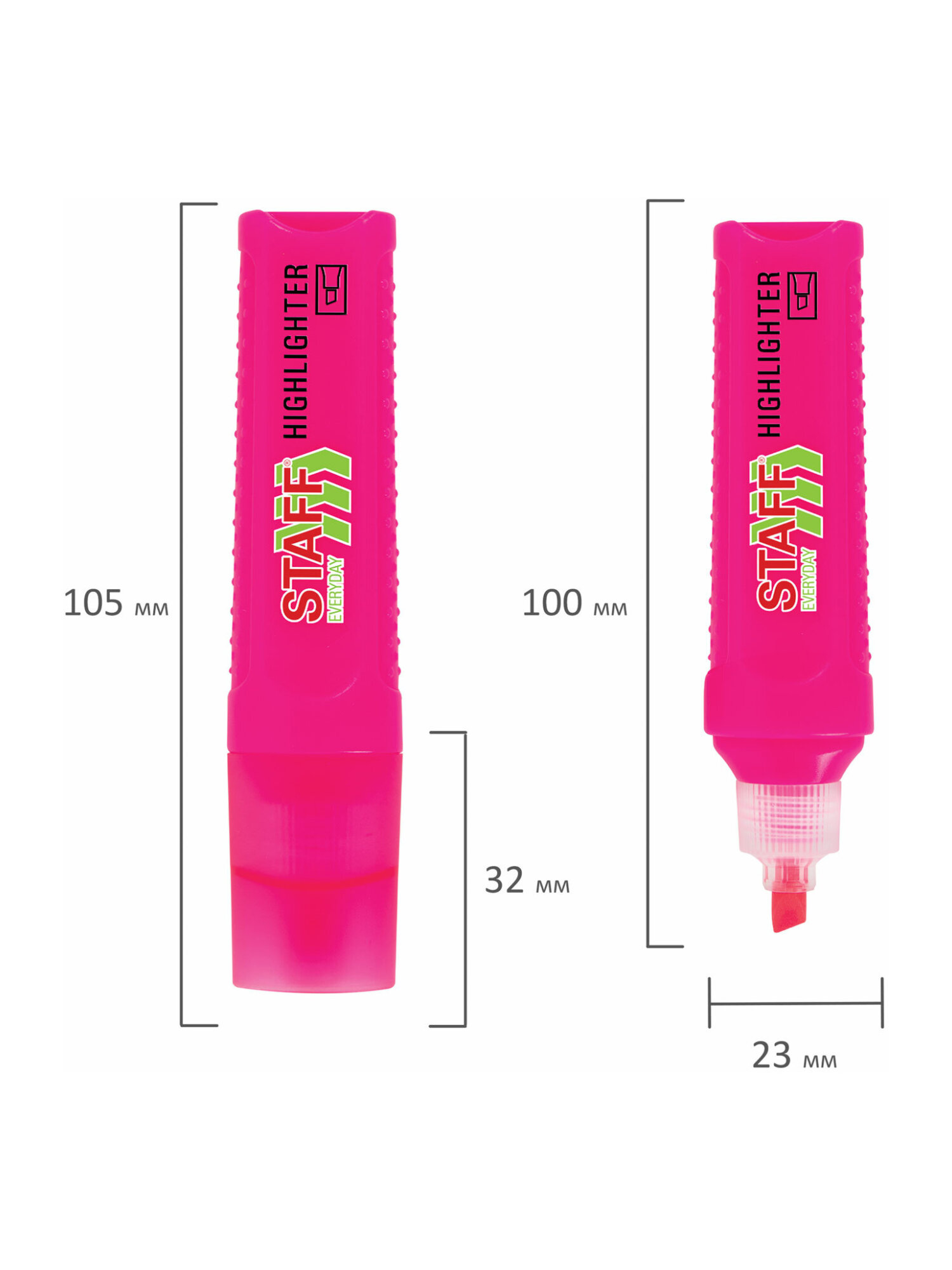 Текстовыделители Staff 4 шт. - фото 14