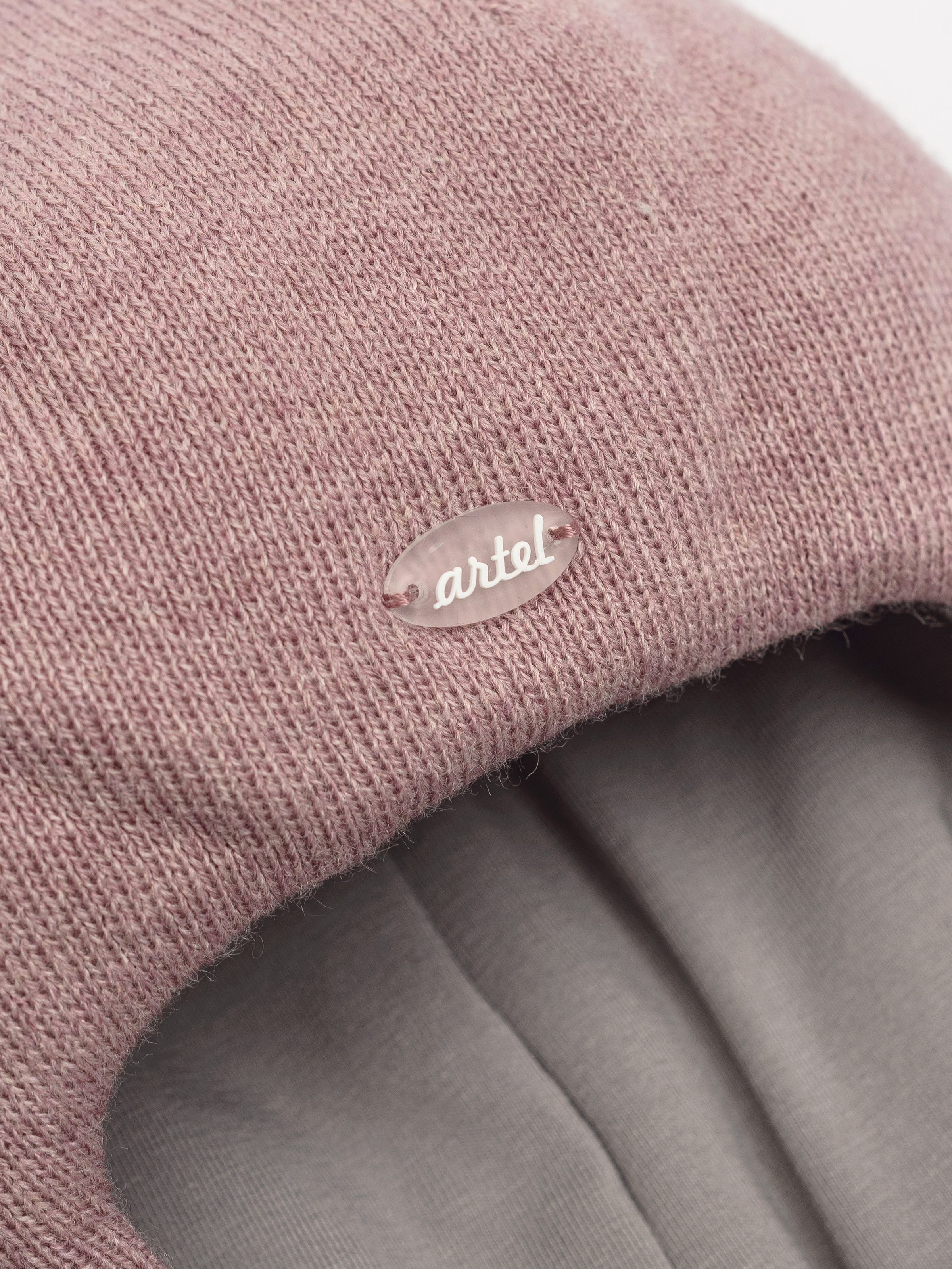 Шапка-шлем Artel 02012-42_т.розово-сиреневый - фото 2