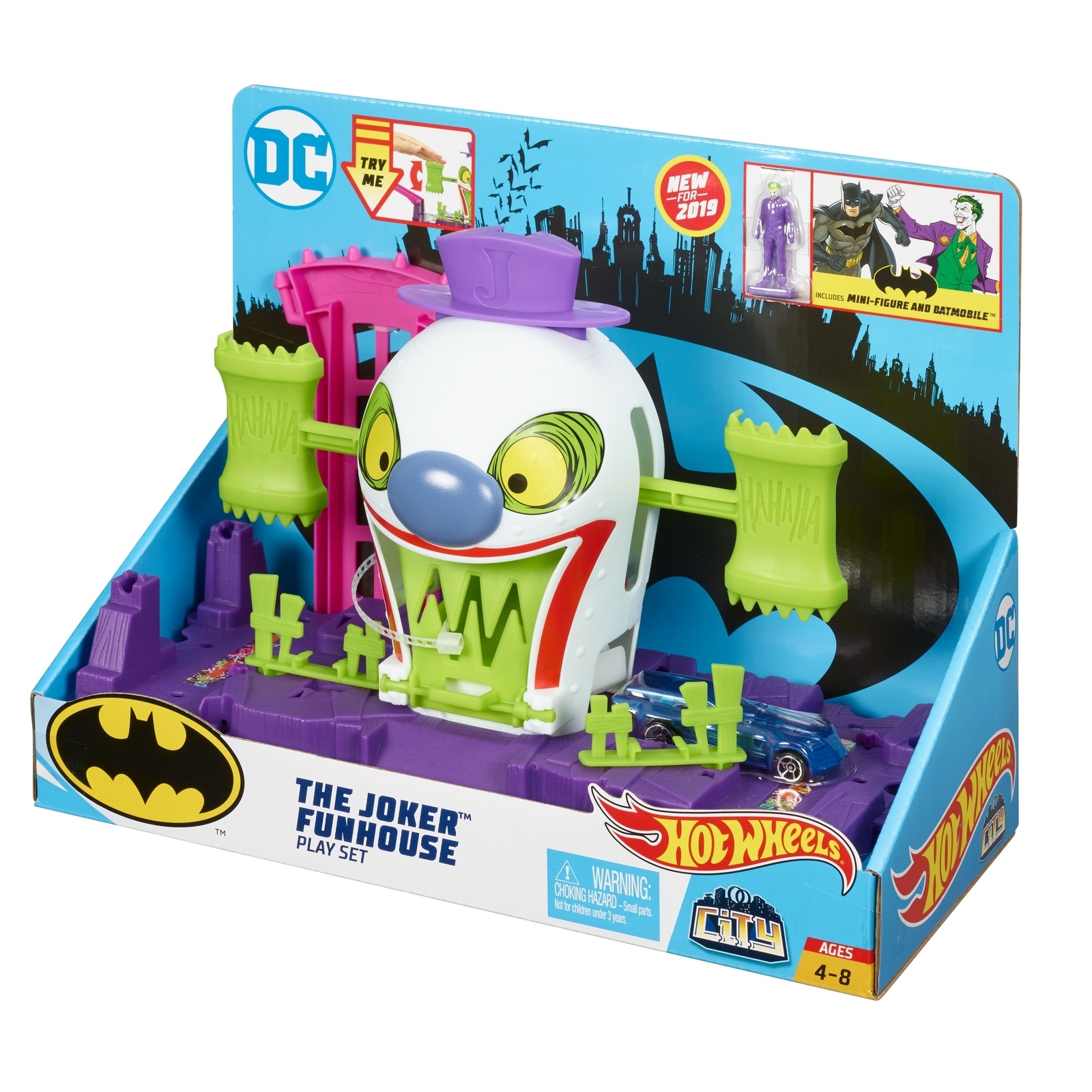 Набор игровой Hot Wheels Сити Бэтмен в ассортименте GBW50 GBW50 - фото 3