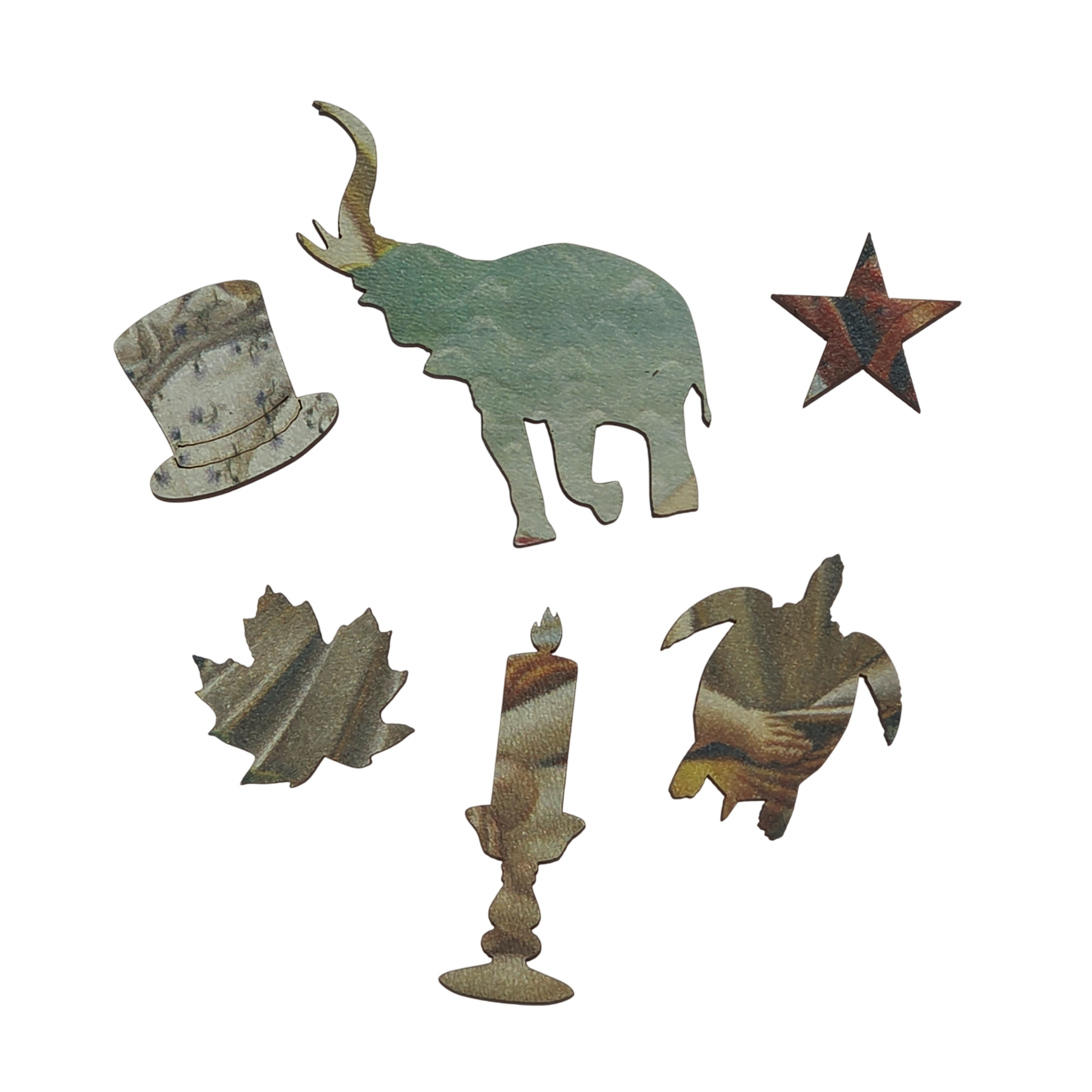 Пазл Melograno puzzle деревянный - фото 12